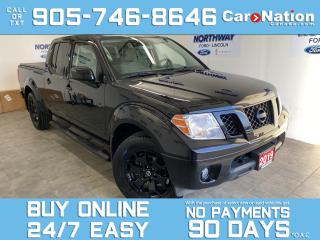 Used 2019 Nissan Frontier MIDNIGHT EDITION | CREW CAB | 4X4 |TOUCHSCREEN for sale in Brantford, ON