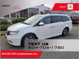 Used 2015 Honda Odyssey Touring w/RES & Navi for sale in Langley, BC