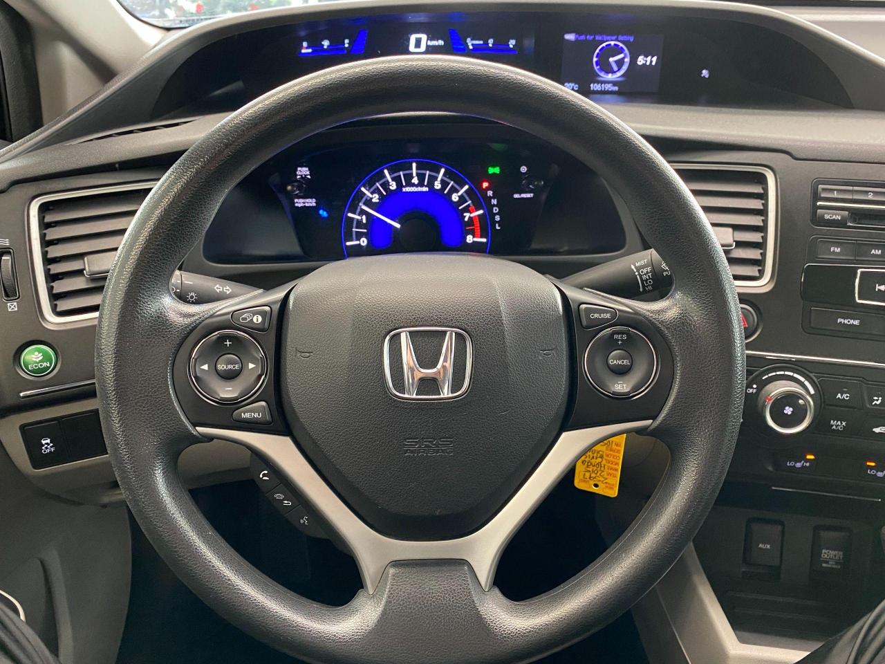 2015 Honda Civic LX+Bluetooth+Heated Seats+Camera+A/C Photo68