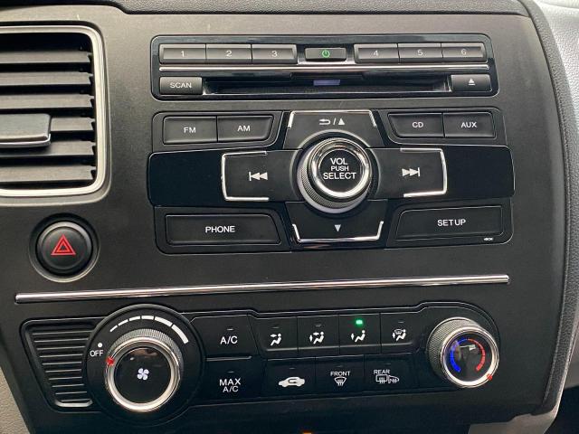 2015 Honda Civic LX+Bluetooth+Heated Seats+Camera+A/C Photo25