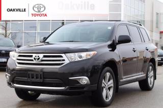 Used 2013 Toyota Highlander V6 Sport 4WD 7-Passenger with Leather Seats and Clean Carfax | SELF CERTIFY for sale in Oakville, ON