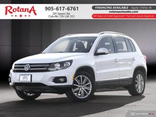 Used 2017 Volkswagen Tiguan _ w/Navi_Panormic Sunroof_Rear Cam_BT for sale in Oakville, ON