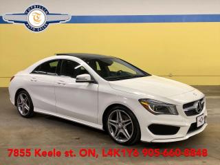 Used 2014 Mercedes-Benz CLA-Class CLA 250 AMG pkg Navi, Pano Roof, B Cam, Blind Spot for sale in Vaughan, ON
