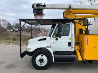 2005 International 4300 FORESTRY CHIPPER BUCKET TRUCK- DT466 - Photo #9