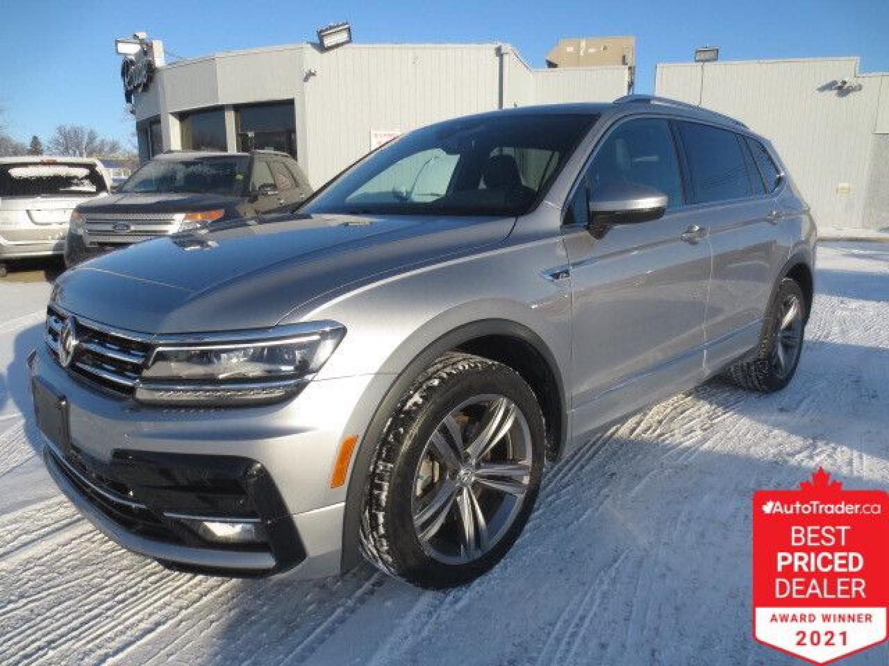 Used 2019 Volkswagen Tiguan Highline 4MOTION R-line - Sunroof/Leather/Nav/Cam for sale in Winnipeg, MB