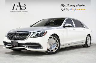 Used 2019 Mercedes-Benz Maybach S650 I EXECUTIVE SEATS I EXCLUSIVE PKG for sale in Vaughan, ON