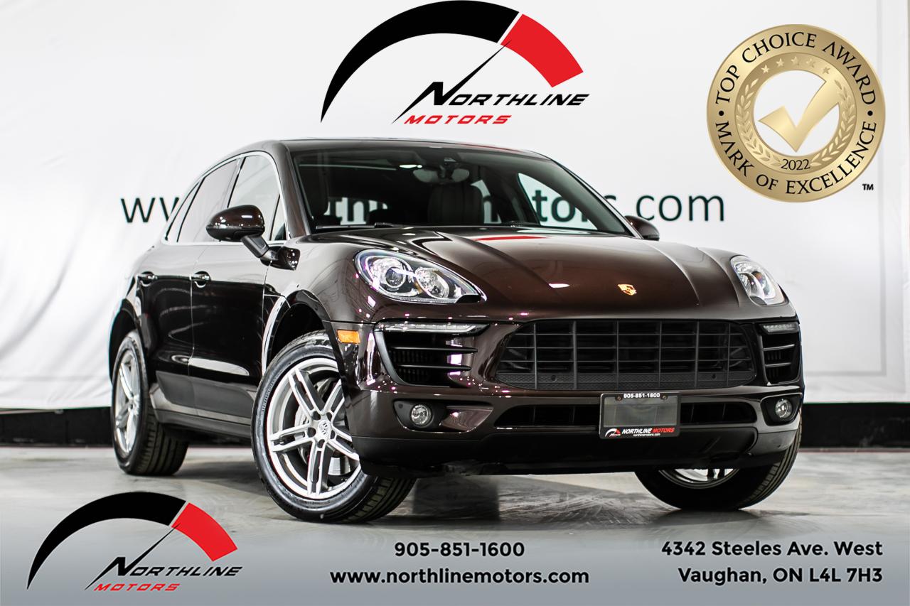 Used 2018 Porsche Macan S/ PANO/ ENTRY & DRIVE/ NAVI /CAM/ LANE DEP WARN for sale in Vaughan, ON