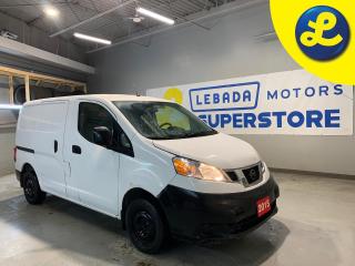 Used 2015 Nissan NV200 NV200 Compact Cargo Van * Automatic * 2.0 4 Cylinder * Cruise Control * Steering Wheel Controls * Hands Free Calling * Vinyl Floors * Cloth Seats * for sale in Cambridge, ON