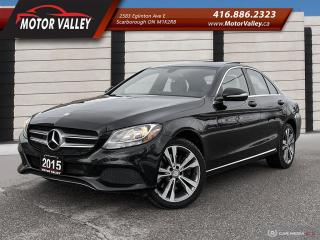 Used 2015 Mercedes-Benz C-Class C300 4MATIC 095,388KM - Navigation / Camera / Pano for sale in Scarborough, ON