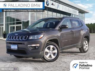 This 2019 Jeep Compass is powered by a 2.4L MultiAir Four-Cylinder. Producing 180 Horsepower and 175 Torque. Exterior Color Granite Crystal Metallic. 9-Speed Automatic Transmission. Selec-Terrain Traction Management System, Trailer Sway Control, Keyless Entry, A/C w/ Dual Zone Climate Control, UConnect 4C w/ 7in Display, Cruise Control, Ambient LED Interior Lighting, Steering Wheel Audio Controls, Heated Exterior Mirrors, Heated Steering Wheel and Remote Start System.