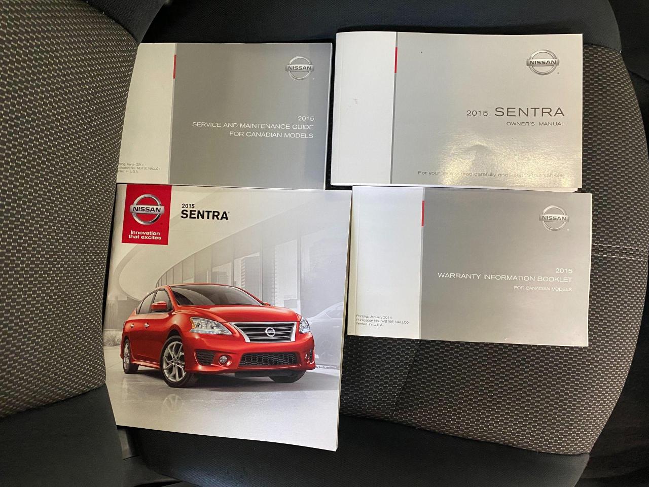 2015 Nissan Sentra S+Cruise Control+A/C+2 Keys+Bluetooth Photo85