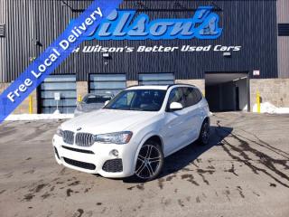 Used 2016 BMW X3 xDrive28i AWD, M Sport Package, Brown Leather, Navigation, Sunroof & Much More! for sale in Guelph, ON