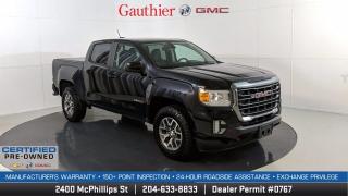 Used 2021 GMC Canyon 4WD AT4 w/Cloth, Navigation, Heated Seats/Wheel, Trailer Tow Package, Bose for sale in Winnipeg, MB