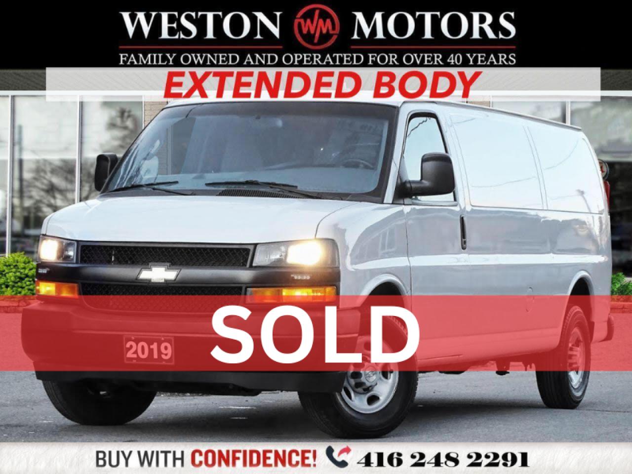 2019 Chevrolet Express 2500 LIKE NEW!!*RARE EXTENDED VAN*POWER GROUP!!!**
