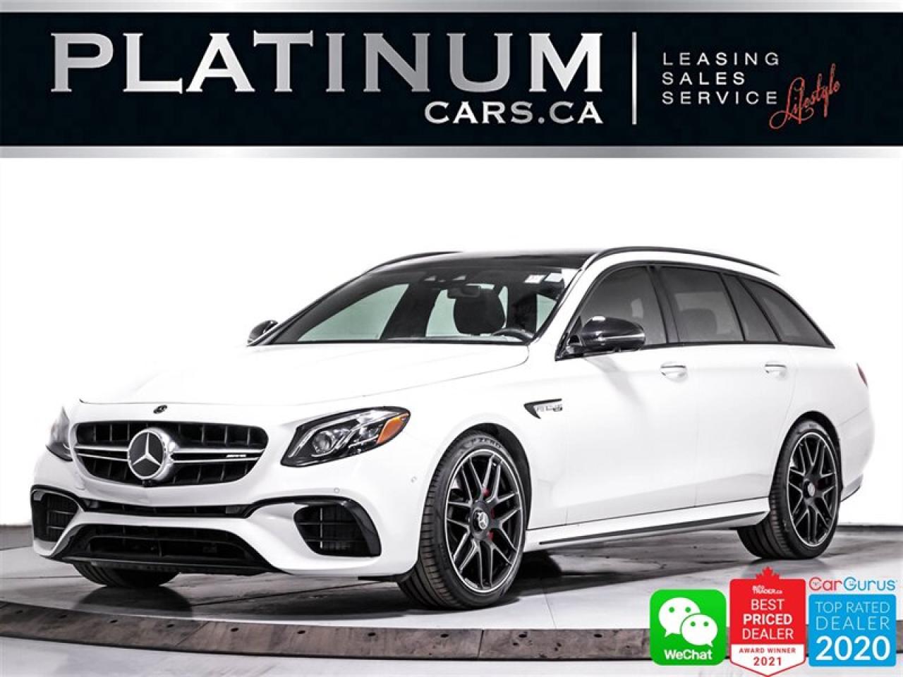 Used 2020 Mercedes-Benz E-Class AMG E63 S Wagon, 603HP, CARBON FIBER PKG, NAV for sale in Toronto, ON