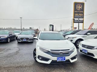Used 2017 Honda Civic No Accidents | Touring | Sun Roof | Certified for sale in Brampton, ON