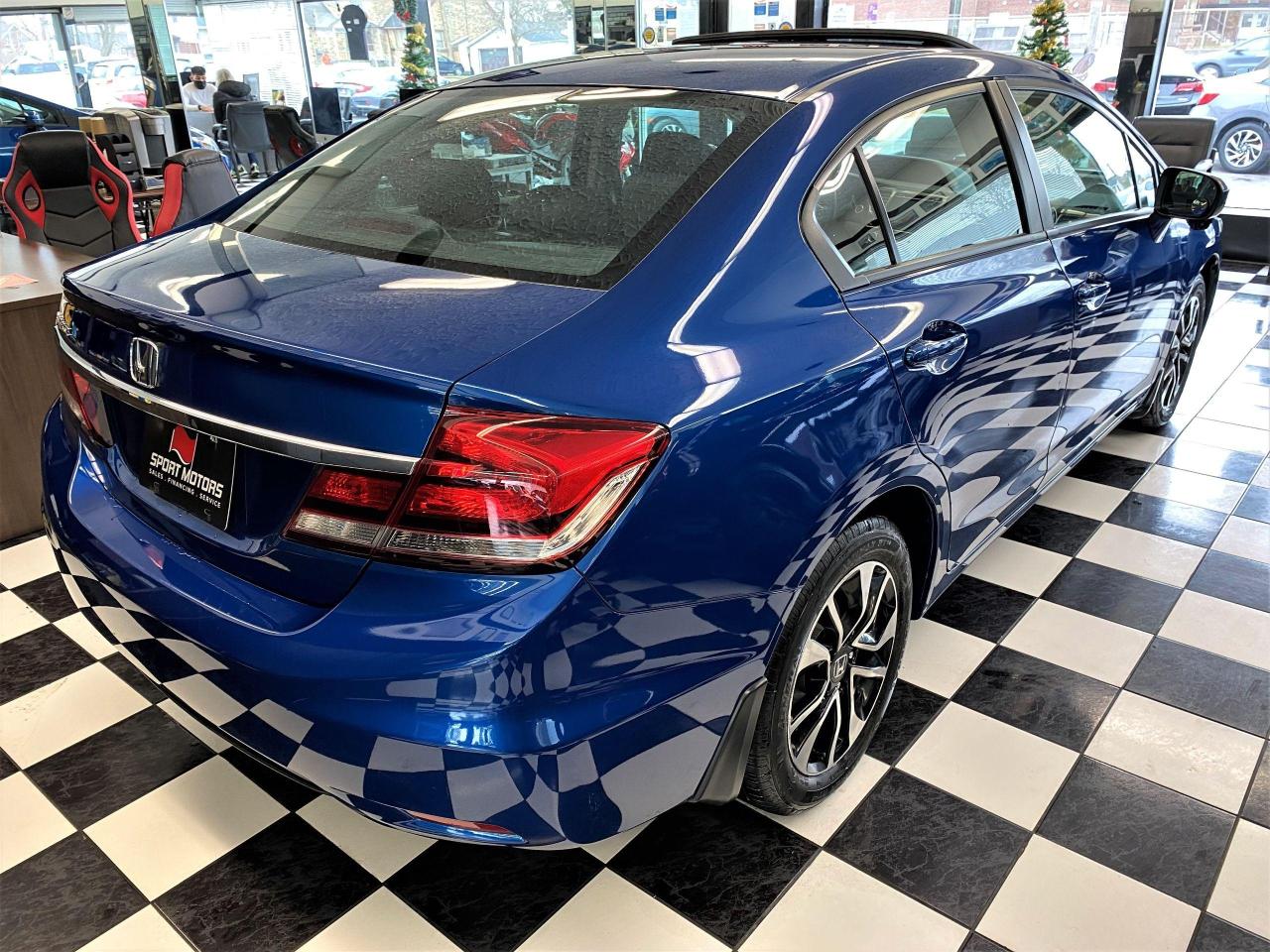 2014 Honda Civic EX+Camera+Roof+Heated Seats+CLEAN CARFAX Photo4