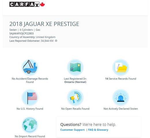 2018 Jaguar XE Prestige AWD+Cooled Seats+Blind Spot+CLEAN CARFAX Photo13
