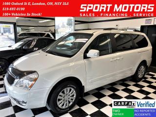 Used 2014 Kia Sedona LX+Camera+Heated Seats+Cruise+CLEAN CARFAX for sale in London, ON