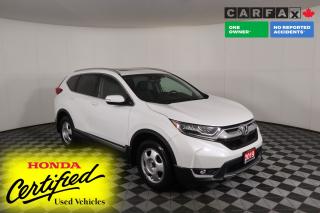 Used 2019 Honda CR-V Touring 2 SETS OF WHEELS! 1 OWNER - NO ACCIDENTS | AWD | LEATHER | NAVI | SUNROOF | ADAPTIVE CRUISE for sale in Huntsville, ON