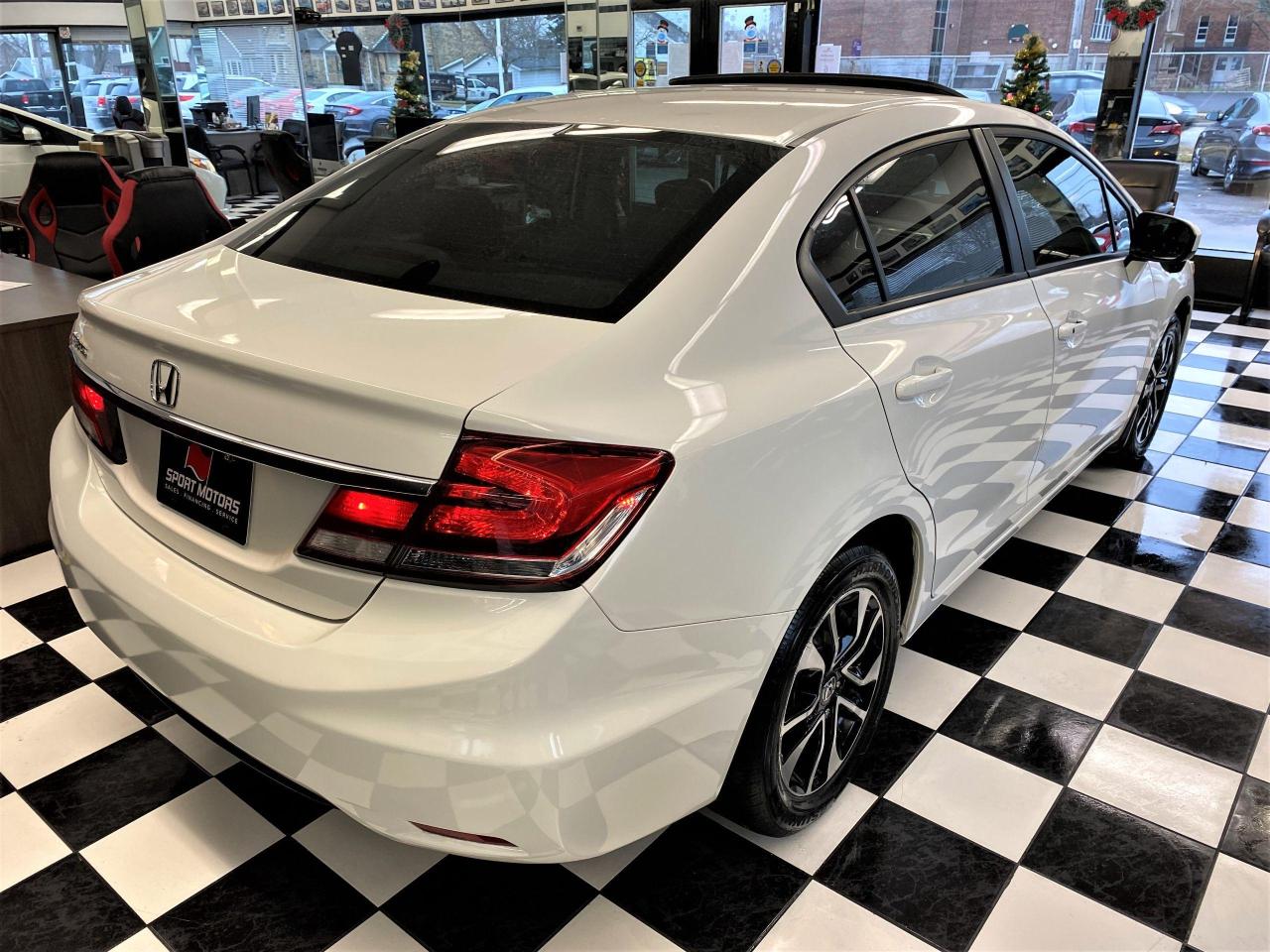 2014 Honda Civic EX+Camera+Roof+New Tires+HeatedSeats+ACCIDENT FREE - Photo #4