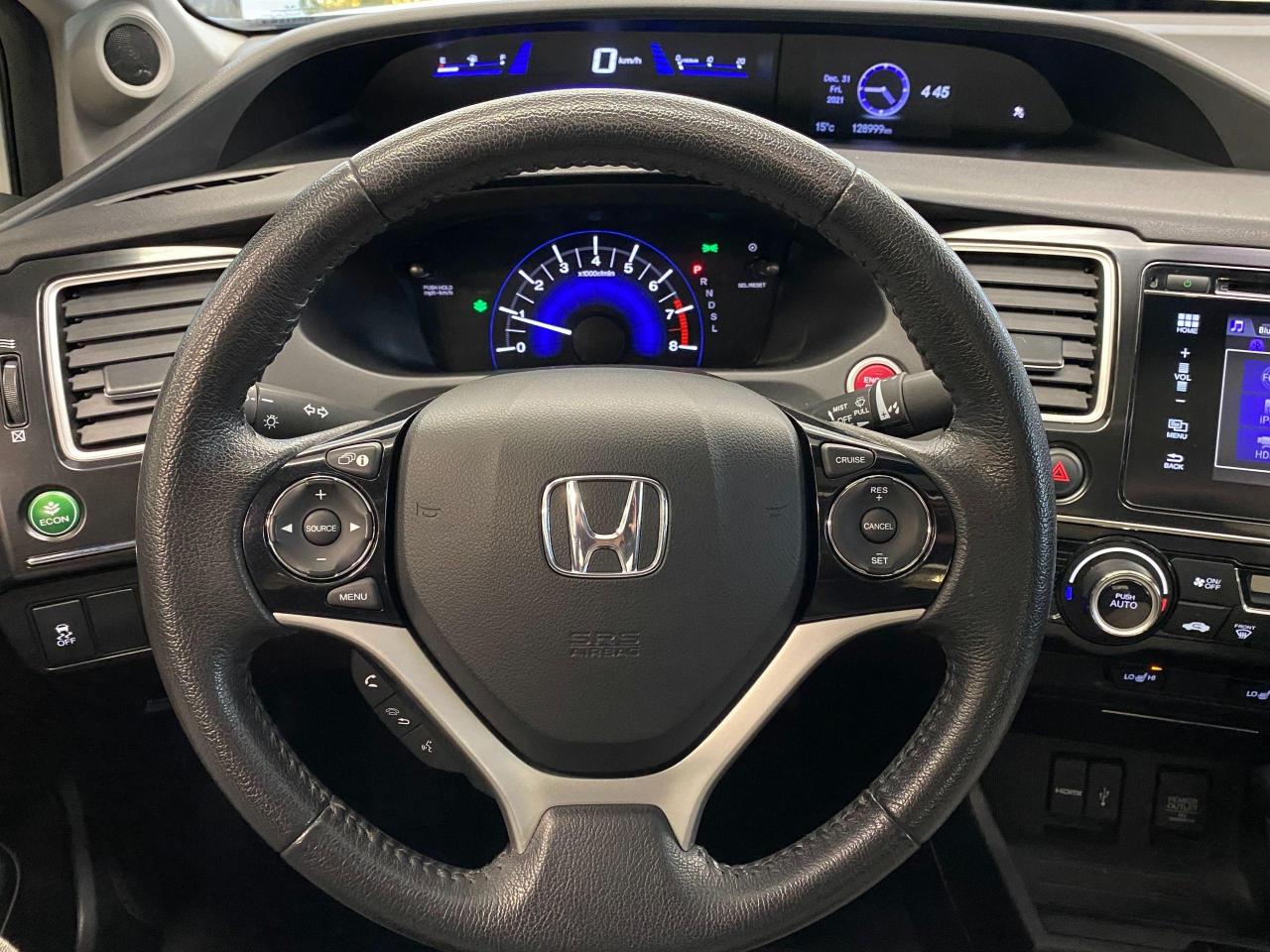 2014 Honda Civic EX+Camera+Roof+New Tires+HeatedSeats+ACCIDENT FREE - Photo #9