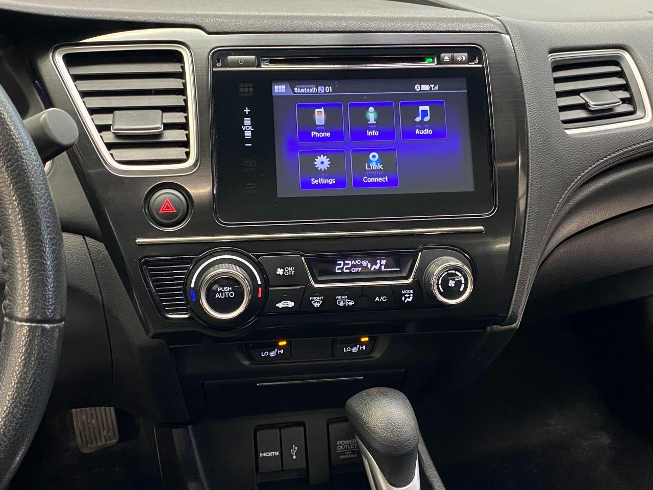 2014 Honda Civic EX+Camera+Roof+New Tires+HeatedSeats+ACCIDENT FREE - Photo #10