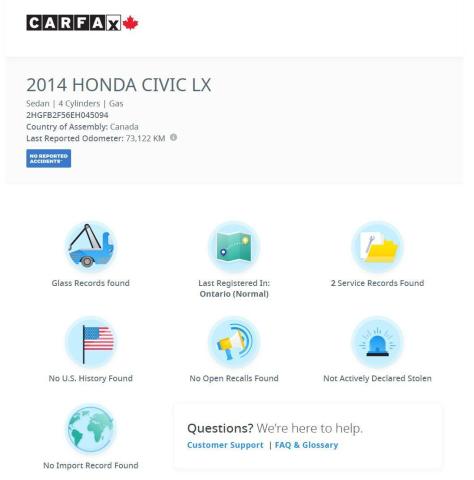 2014 Honda Civic EX+Camera+Roof+New Tires+HeatedSeats+ACCIDENT FREE Photo13