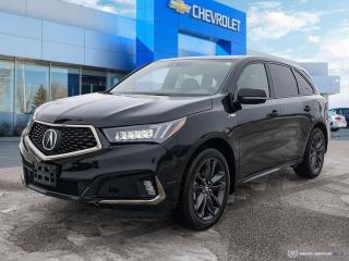 Used 2020 Acura MDX A-Spec SH-AWD Leather Sunroof Navigation for sale in Winnipeg, MB