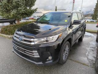 Used 2019 Toyota Highlander HYBRID XLE, Certified for sale in North Vancouver, BC
