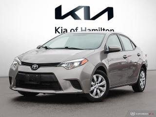 Used 2014 Toyota Corolla CE for sale in Hamilton, ON