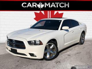 Used 2014 Dodge Charger SXT PLUS / LEATHER / ROOF / NAV / 20