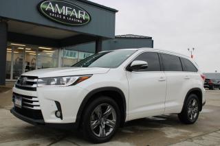 Used 2018 Toyota Highlander LIMITED  for sale in Tilbury, ON
