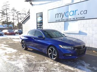 Used 2020 Honda Accord Sport 1.5T LEATHER. SUNROOF. ALLOYS. HEATED SEATS. BACKUP CAM for sale in Richmond, ON