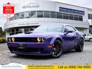 Used 2019 Dodge Challenger Scat Pack 392 Widebody  Brembo Brakes, SRT Barracu for sale in Abbotsford, BC