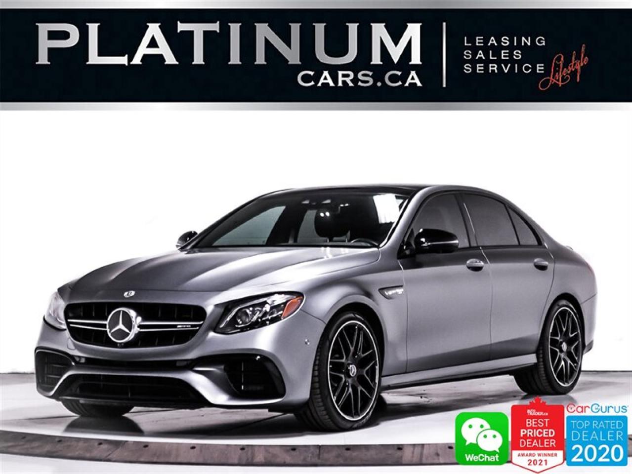 Used 2020 Mercedes-Benz E-Class AMG E63S, 603HP, NIGHT PKG, DISTRONIC PLUS, NAV for sale in Toronto, ON