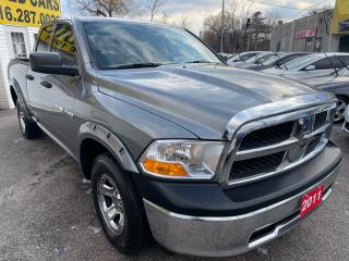 Used 2011 RAM 1500 SLT/4WD/QUAD CAB/P.GROUB/ALLOYS/CLEAN CAR FAX for sale in Scarborough, ON
