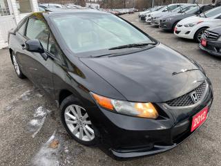 Used 2012 Honda Civic EX-L/AUTO/NAVI/LEATHER/ROOF/LOADED/ALLOYS for sale in Scarborough, ON
