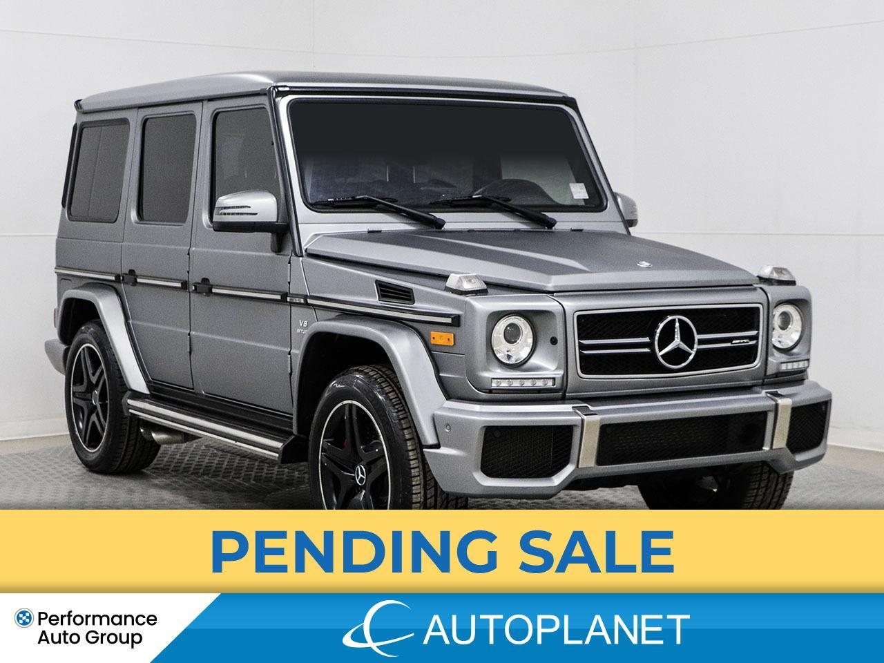 Used 2017 Mercedes-Benz G63 AMG 4MATIC, BiTurbo, Navi, New Tires/Brakes, 563 HP for sale in Brampton, ON