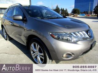 Used 2009 Nissan Murano LE AWD B/Up Cam, Bluetooth, Accident Free!!! for sale in Woodbridge, ON