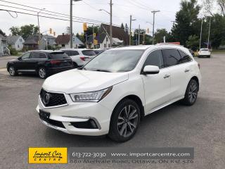 Used 2019 Acura MDX Elite LEATHER  DVD  PANO ROOF  NAVI  BLIS  HTD SEA for sale in Ottawa, ON