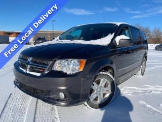 Used 2016 Dodge Grand Caravan Crew, Navigation, Rear DVD, Power Sliding Doors + Liftgate, Heated Seats & More! for sale in Guelph, ON