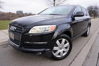 Used 2007 Audi Q7 EXECUTIVE SEATING / NO ACCIDENTS / STUNNING COMBO for sale in Etobicoke, ON