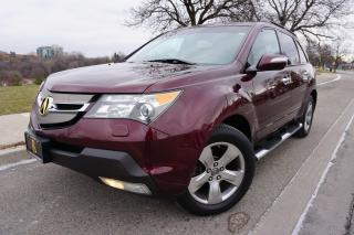 Used 2007 Acura MDX ELITE / NO ACCIDENTS / STUNNING COMBO / DVD /7PASS for sale in Etobicoke, ON