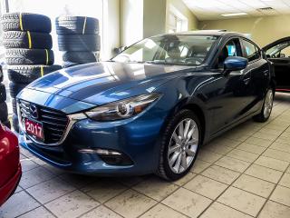 Used 2017 Mazda MAZDA3 GT | NAV | LEATHER | SUNROOF | HEADS UP DISPLAY for sale in Kitchener, ON