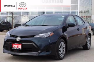 Used 2018 Toyota Corolla LE with Toyota Certified with New Tires for sale in Oakville, ON