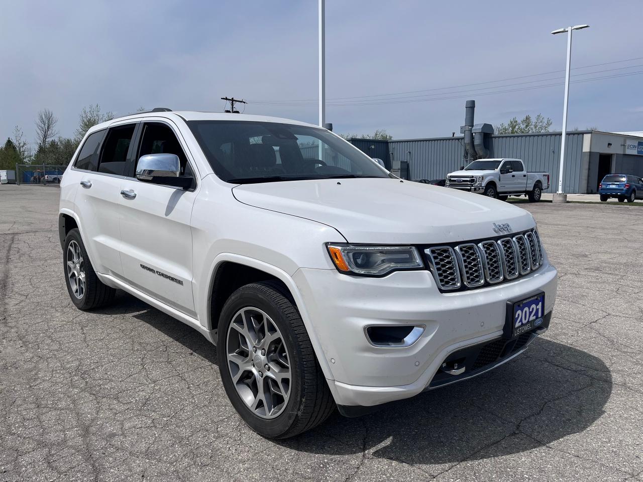 Used 2021 Jeep Grand Cherokee OVERLAND - PROTECH SAFETY + PERFORMANCE AUDIO for sale in Listowel, ON