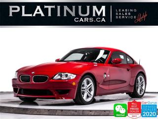 Used 2007 BMW Z4 M COUPE, 330HP, S54 ENGINE, MANUAL, IMOLA RED, NAV for sale in Toronto, ON