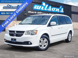 Used 2017 Dodge Grand Caravan Crew - Leather, Power Liftgate + Doors, Reverse Camera, Power Package, Alloy Wheels & Much More! for sale in Guelph, ON