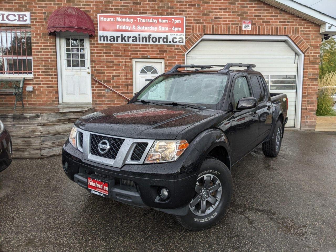 2016 Nissan Frontier Pro-4X HTD LTHR NAV SR BT FM/XM CD Alloys RV-Cam